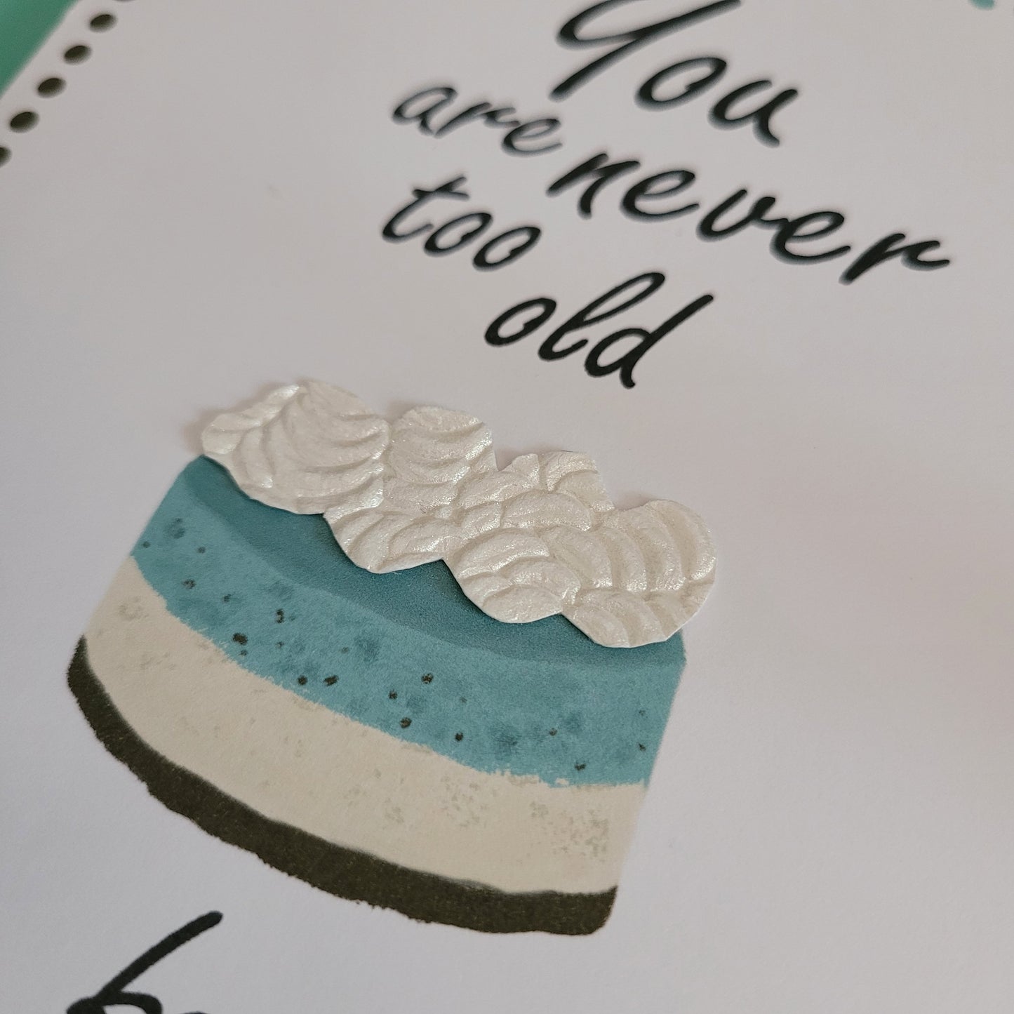 Greeting Card: Birthday Dessert