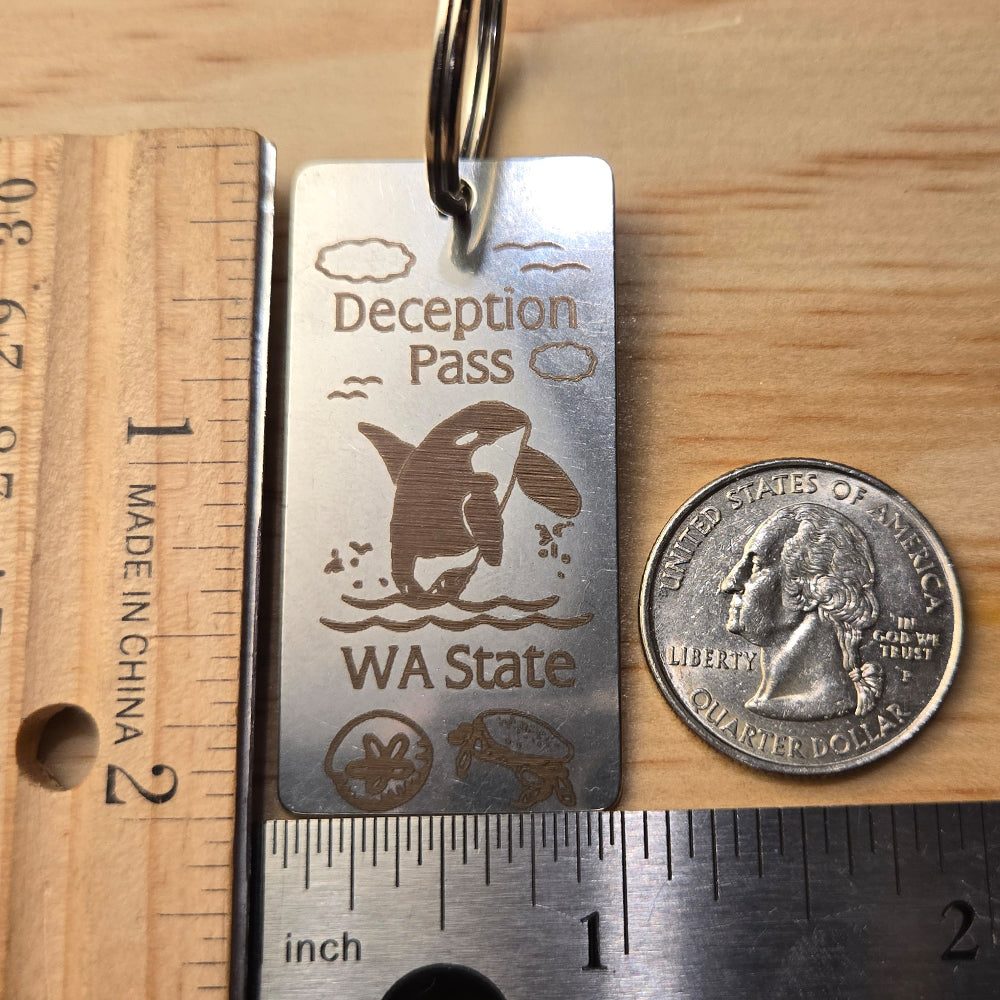 Deception Pass Key Chain