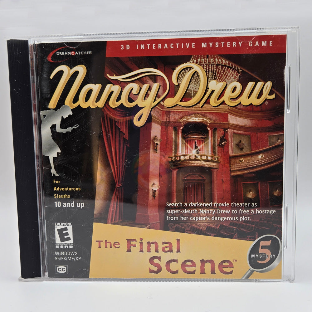 Nancy Drew: The Final Scene - PC Game, Disc and Jewel Case