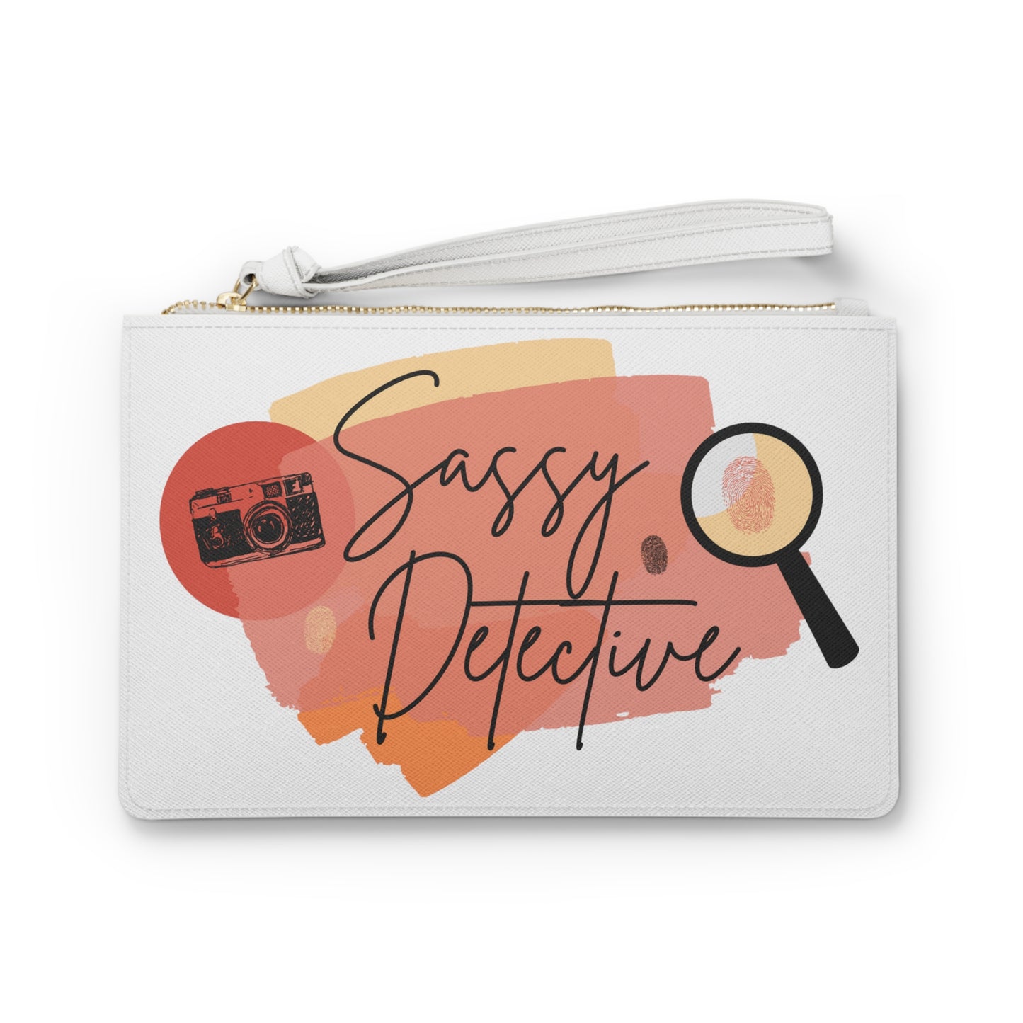 Sassy Detective Clutch Bag