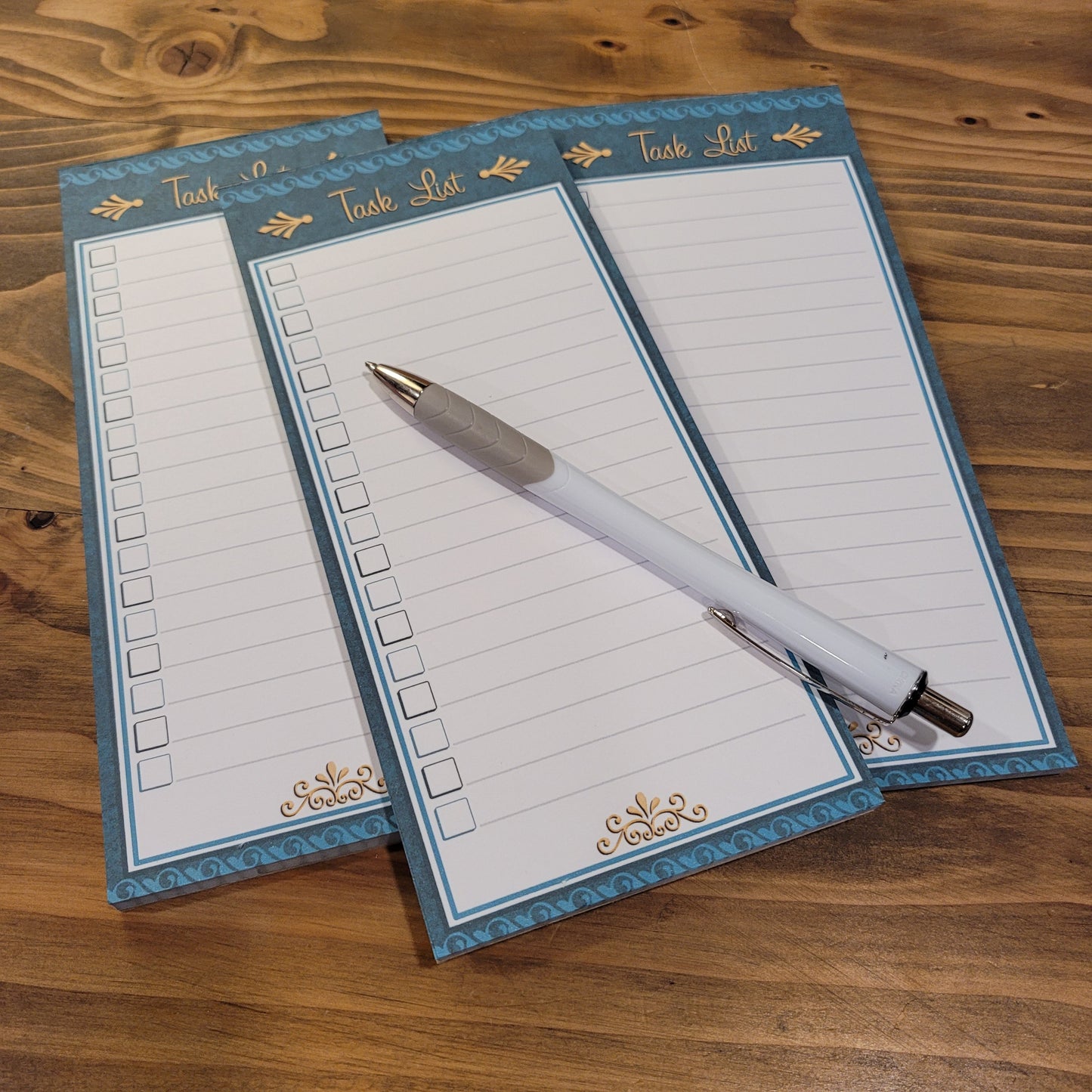Scary Mishap! Memo Pad: Task list (Teal)