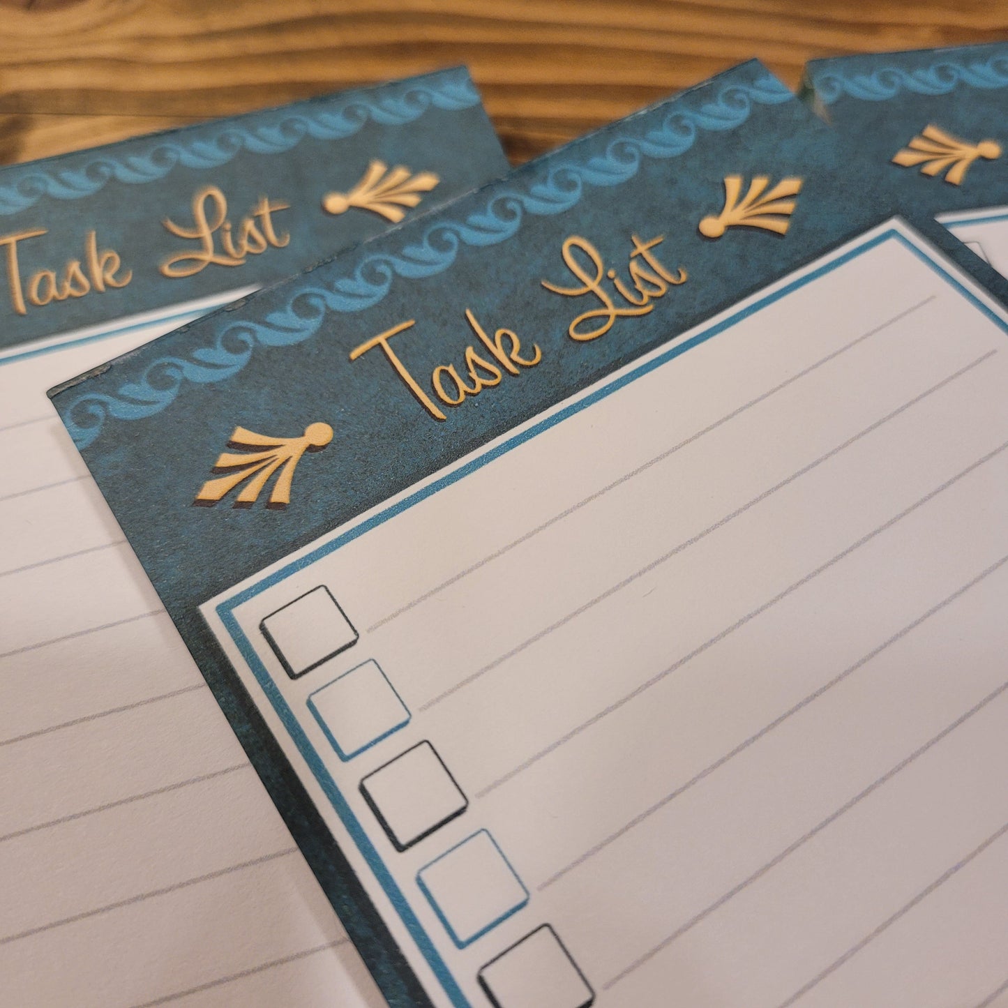 Scary Mishap! Memo Pad: Task list (Teal)