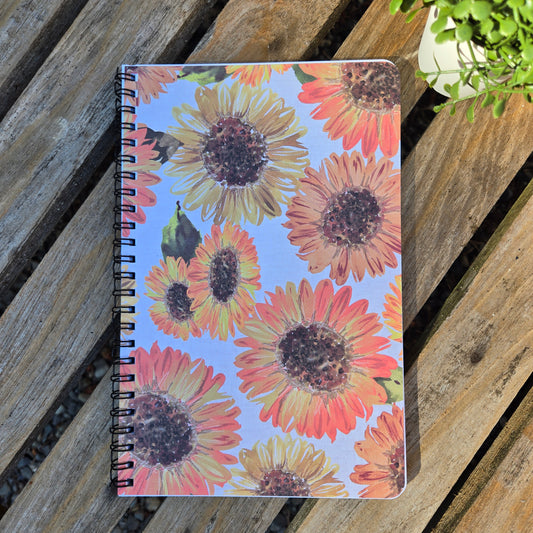 Spiral Notebook - Sunflowers