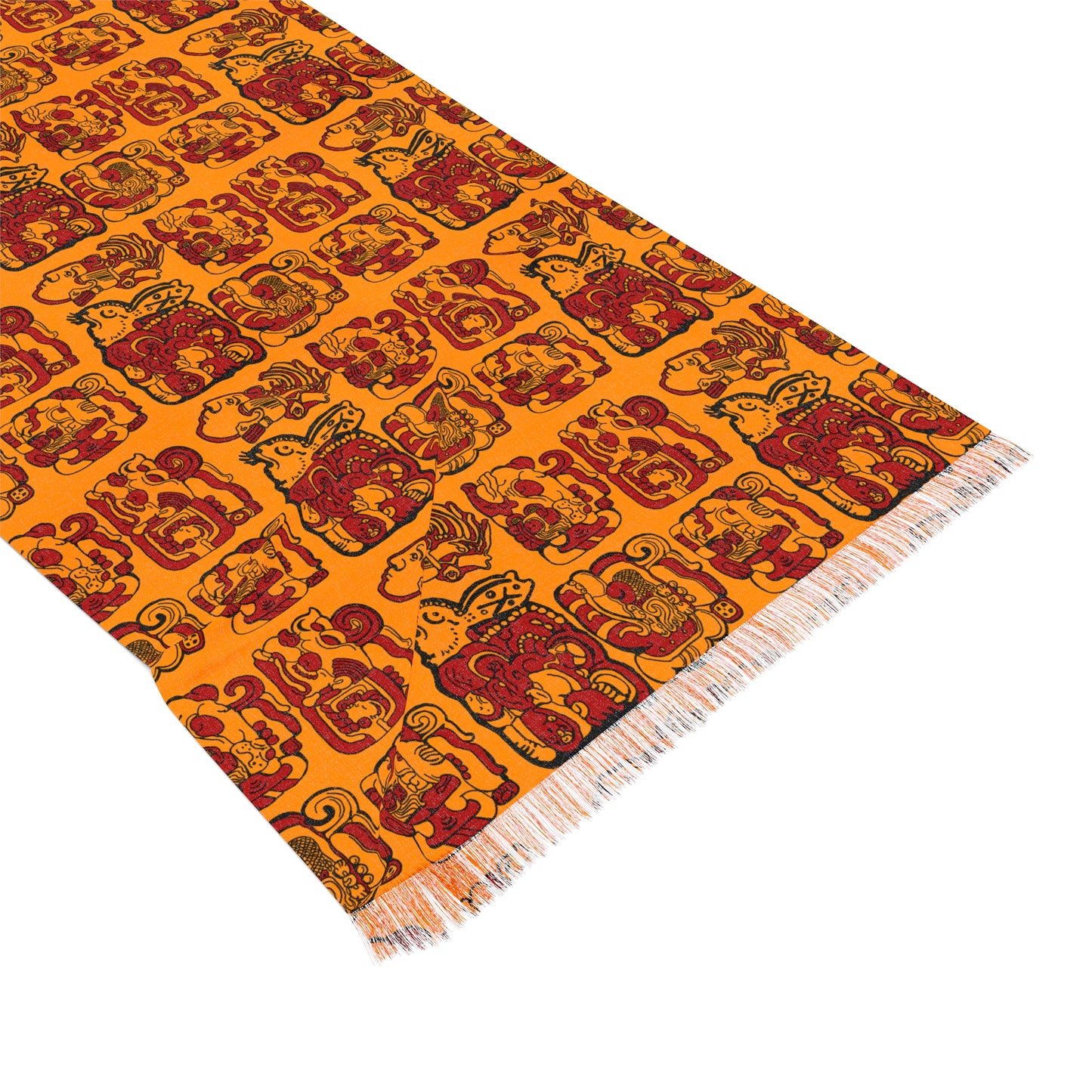 Mayan Glyphs - Light Scarf