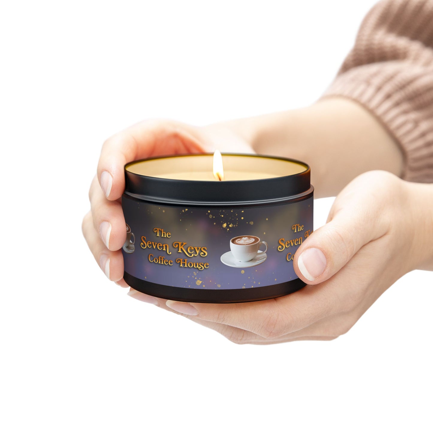 The Seven Keys Coffee House - Tin Candles