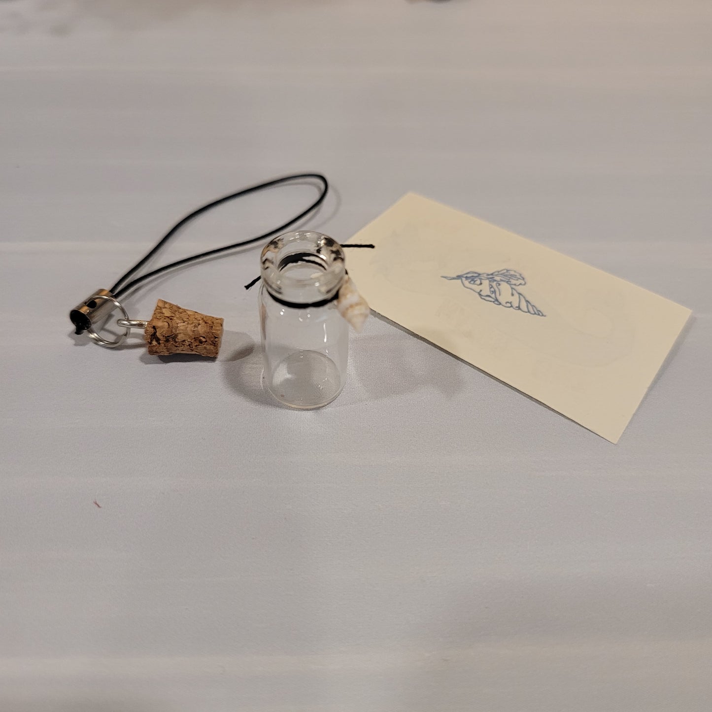 Message in a Bottle Phone Charm