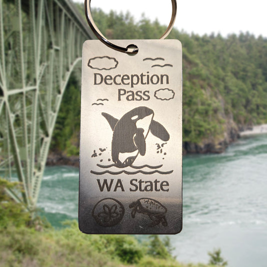 Deception Pass Key Chain