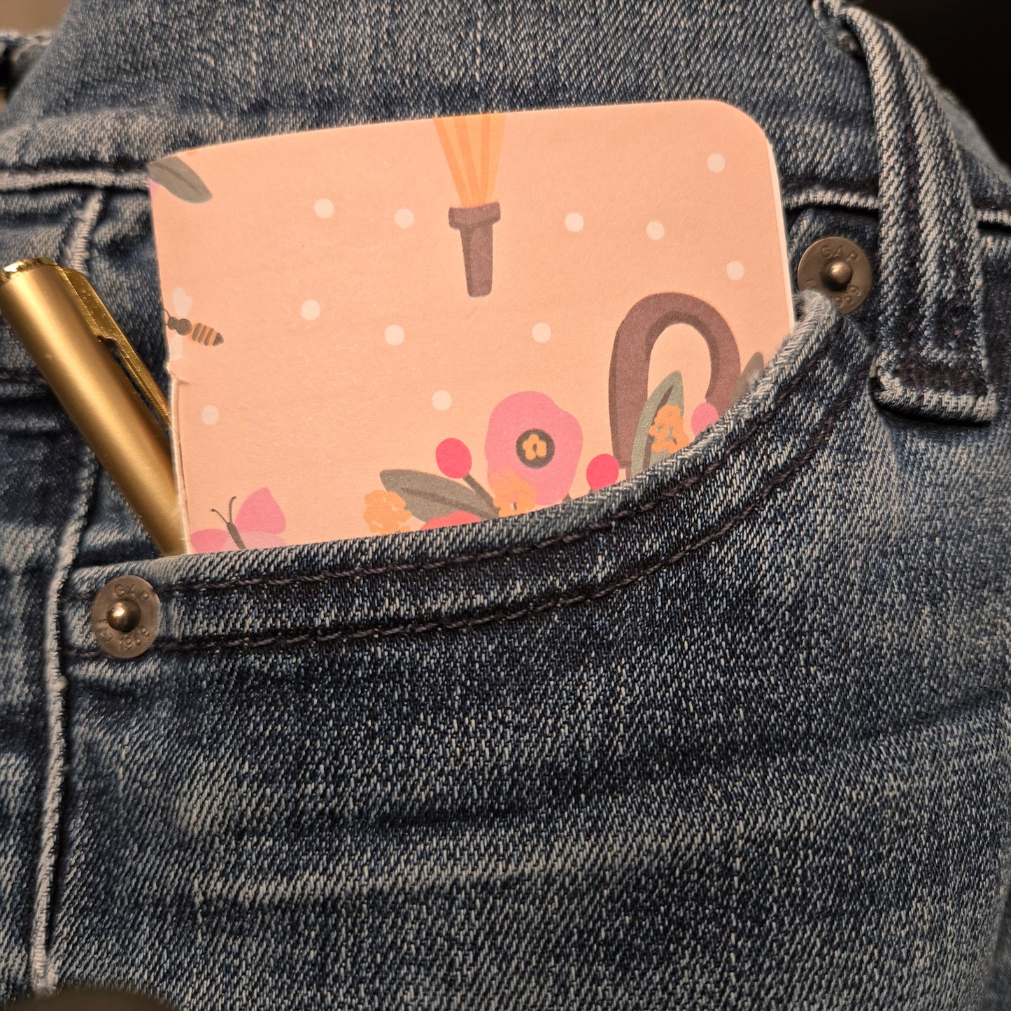 Pocket Notebooks - Mini 4 Pack with Pen